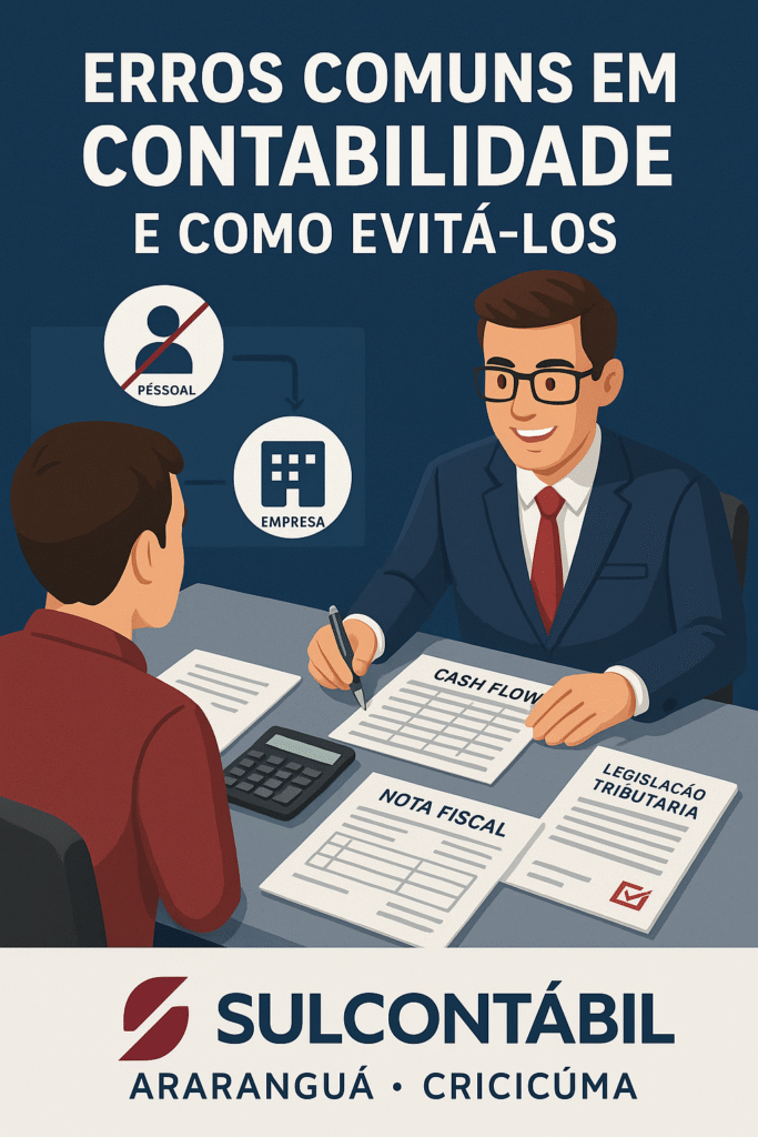 erros comuns em contabilidade