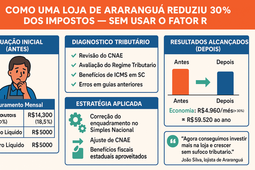 redução de impostos