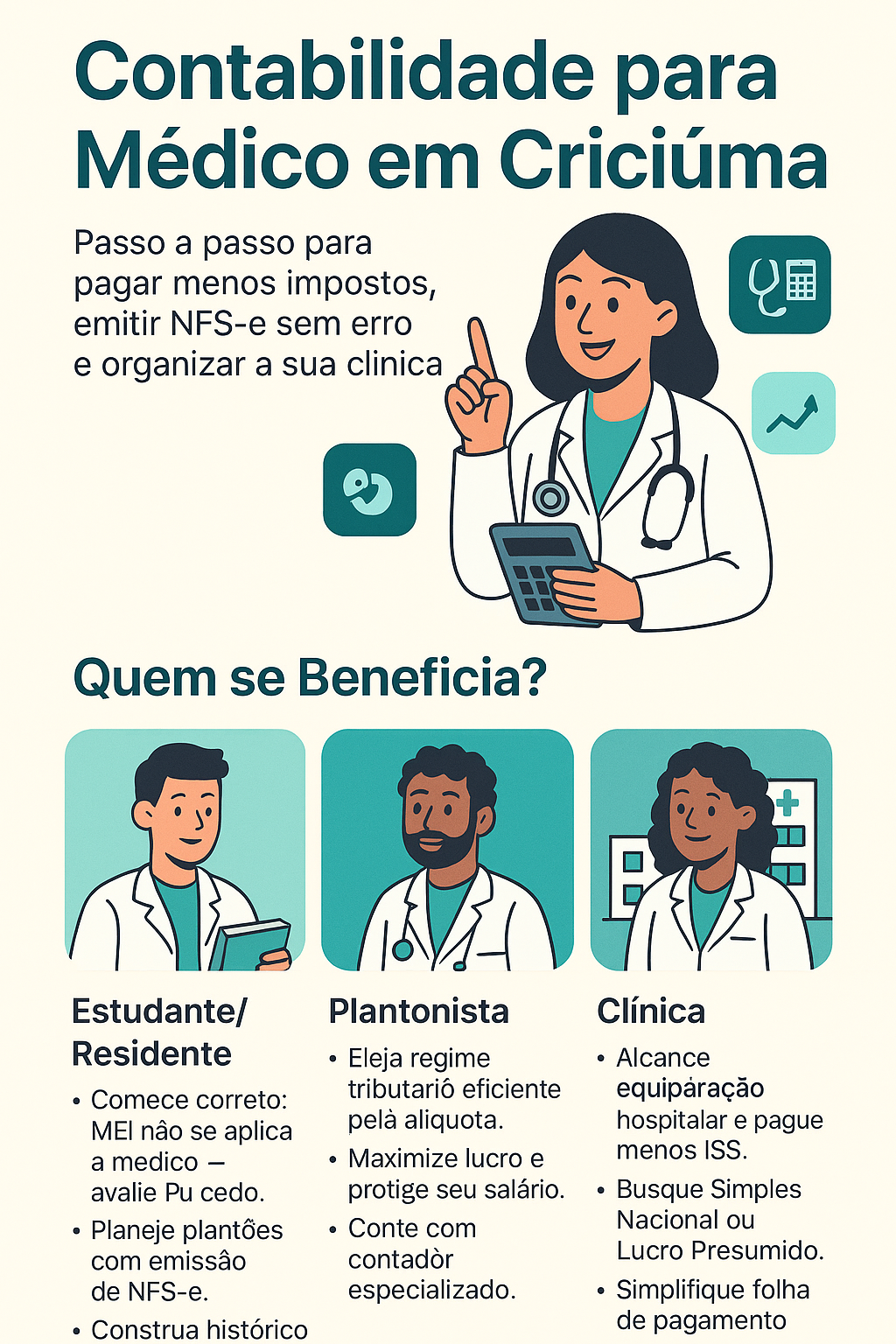 CONTABILIDADE PARA MEDICO EM CRICIUMA