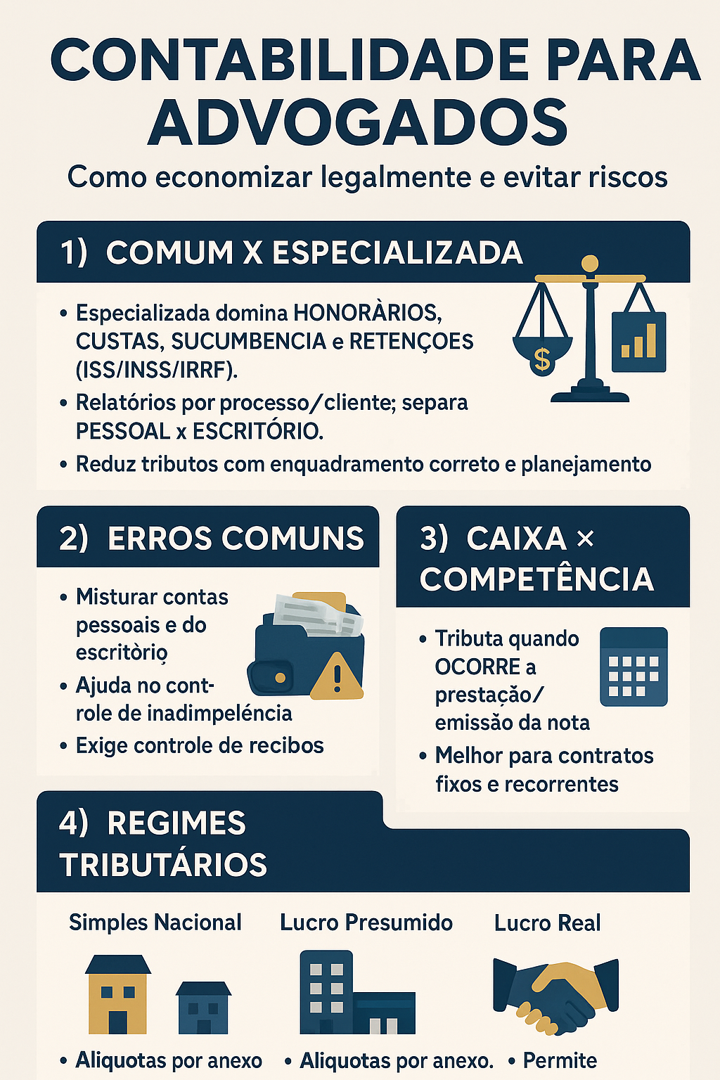 Contabilidade para advogado em criciuma