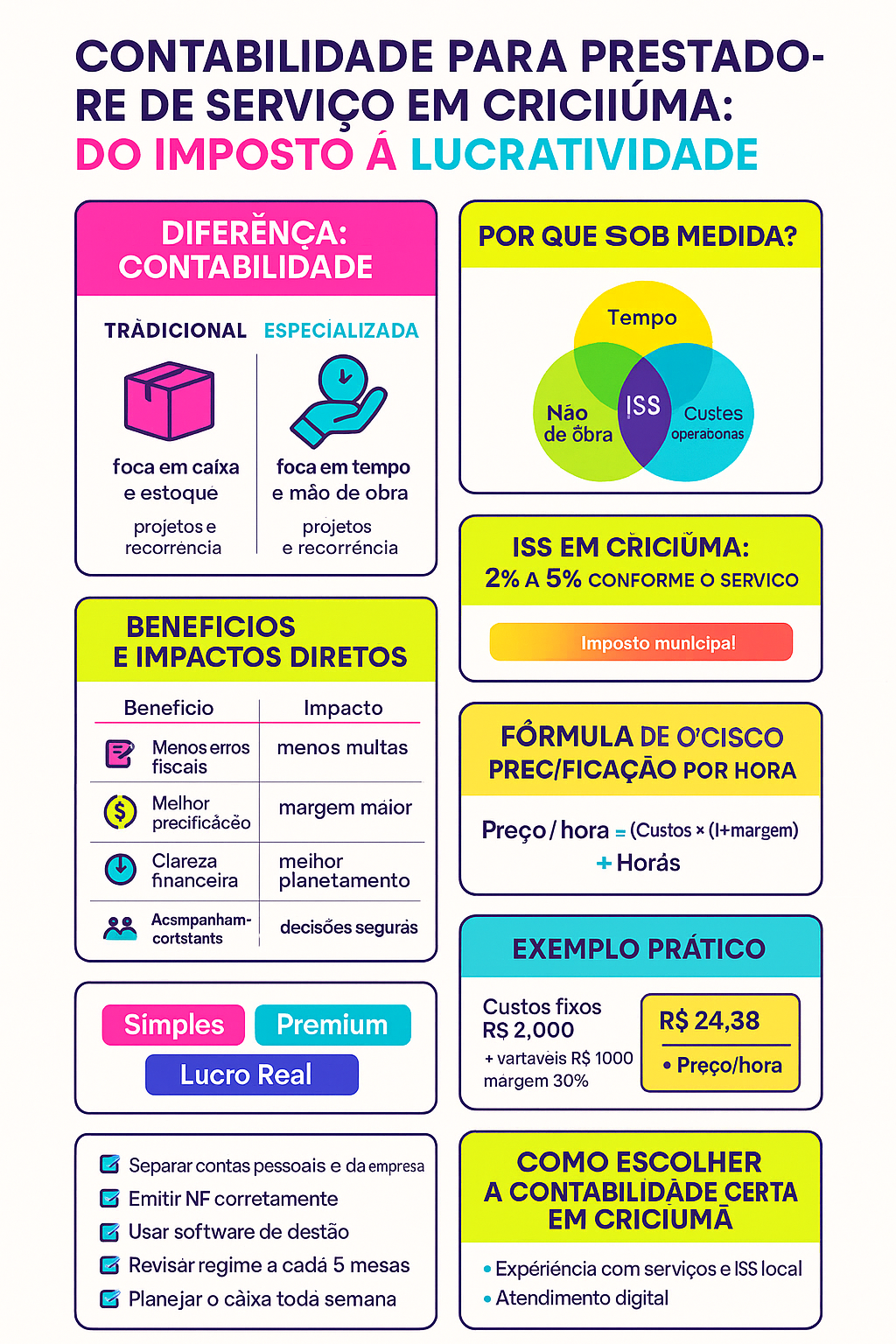 contabilidade para prestador de serviço em criciuma