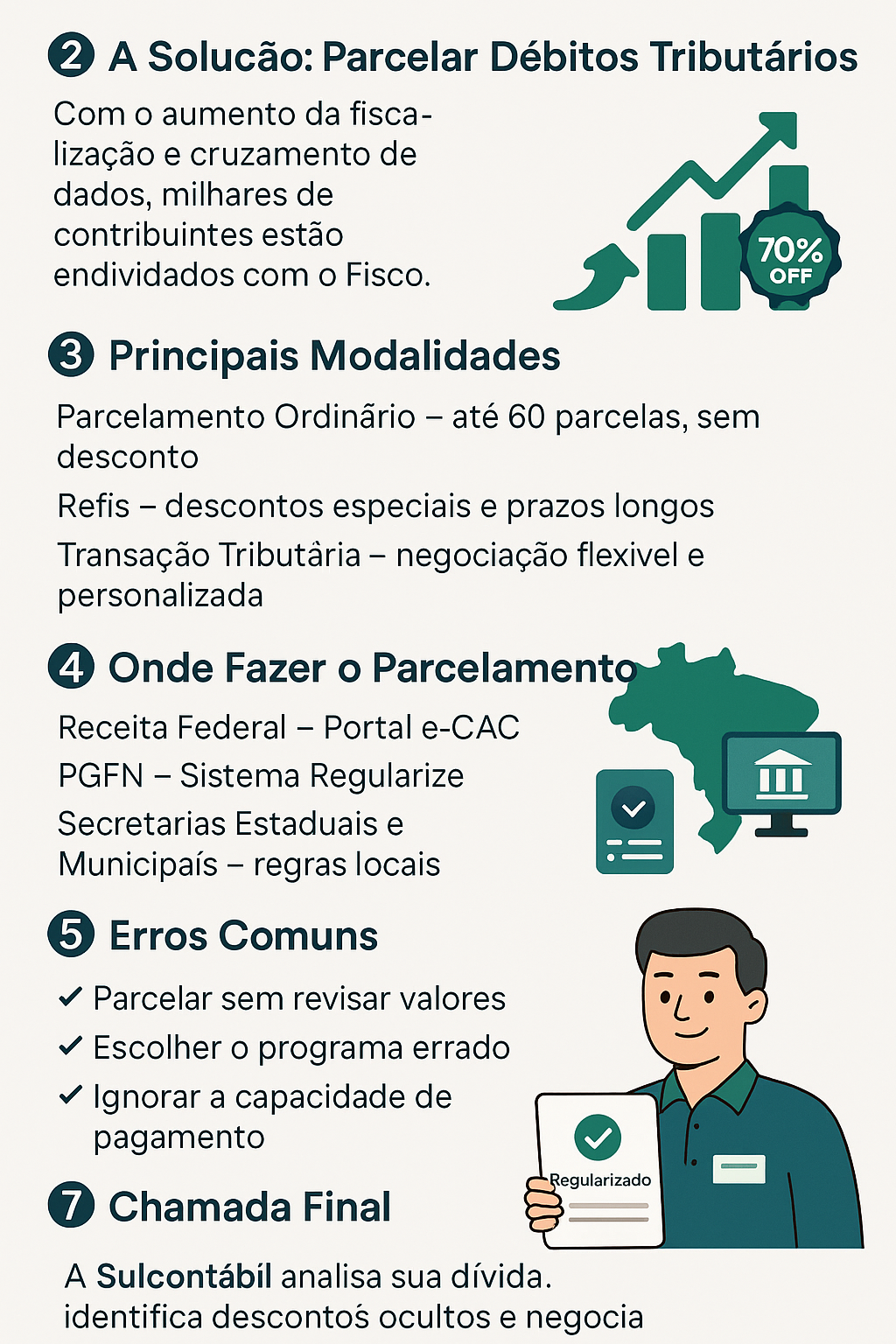 Como parcelar débitos tributários