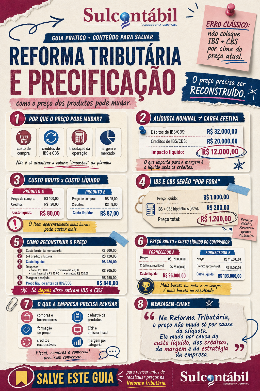 Reforma tributaria e precificação
