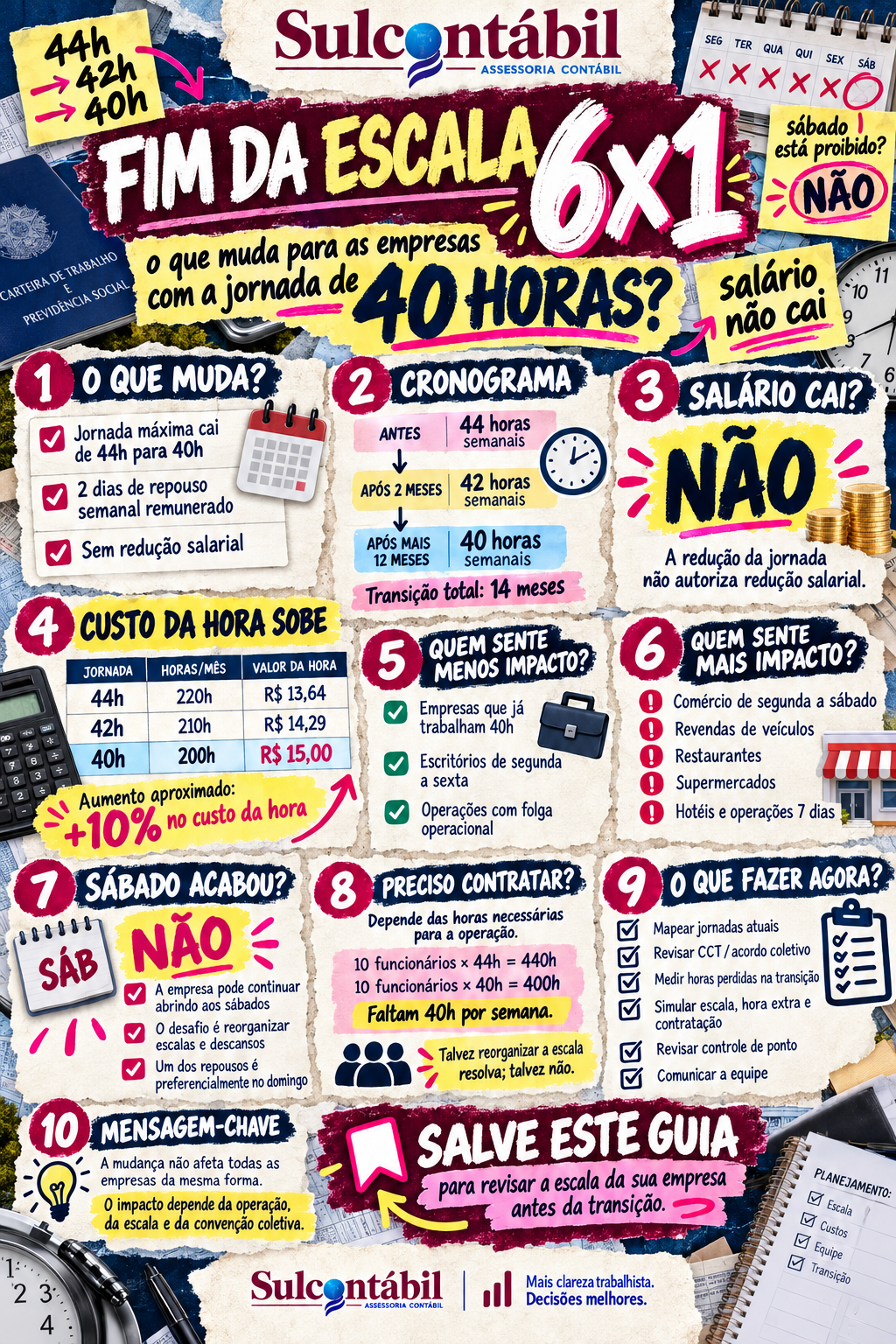 fim da escala 6x1
